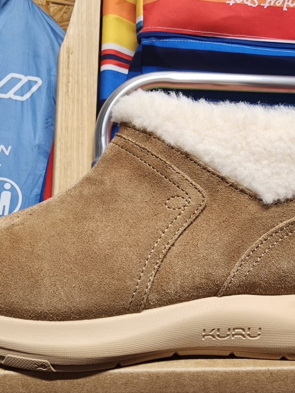 KURU Draft Lahti Buff Tan Suede Boot/ Slipper